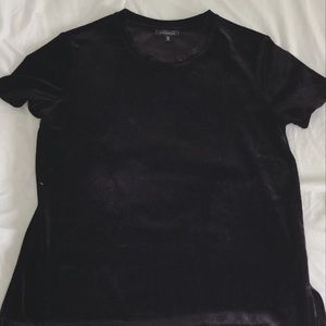 Dynamite NWOT velvet Tshirt